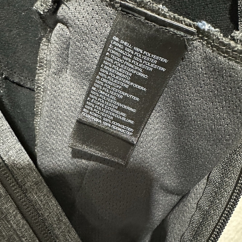 The North Face Windwall Soft Shell Women's Heather Gray Full Zip Jacket Size M/M - Picture 11 of 15